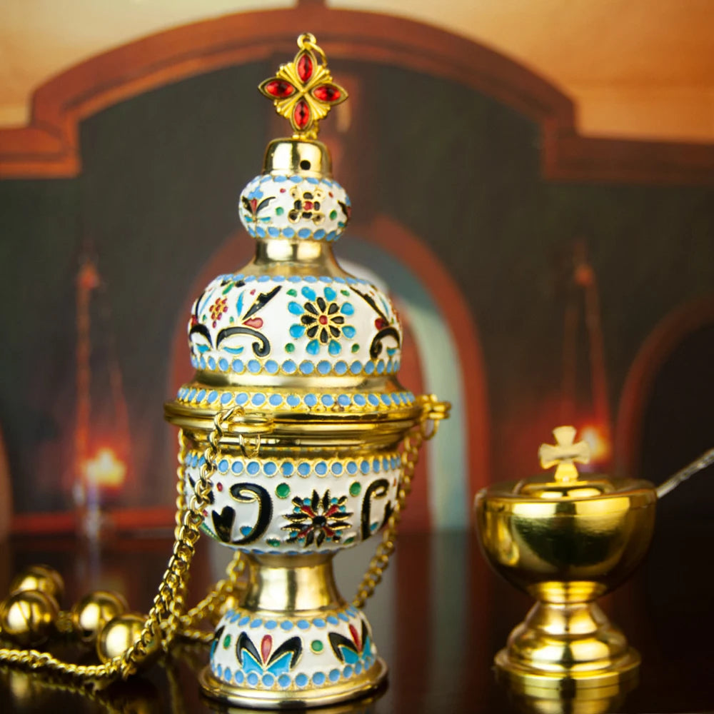 Orthodox Church Mass Supplies With Western Classic Eastern  Greek Style Incense Burners And 12 Large Bells  Καυστήρας θυμιάματος