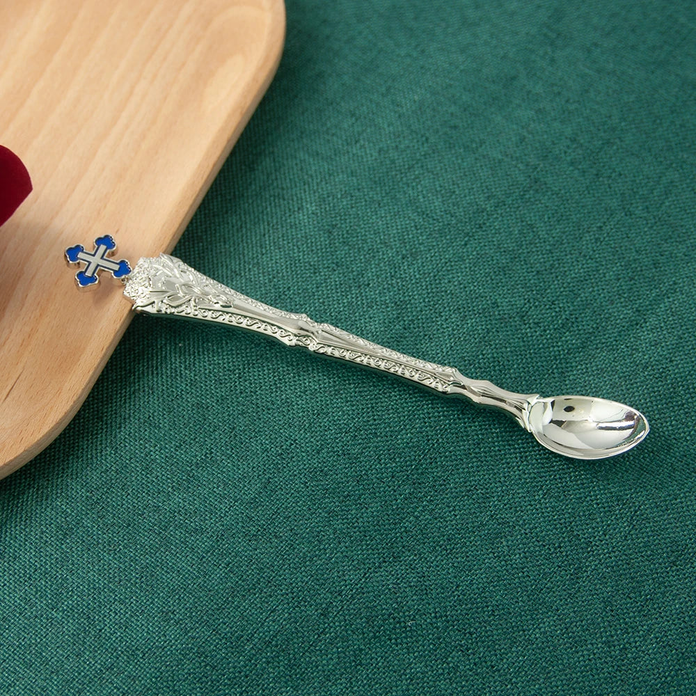 HT Orthodox Church Product Supplier Hoy Water Spoon Religious Ritual Accessories Sacrament Chalice Лжица "Причастие"