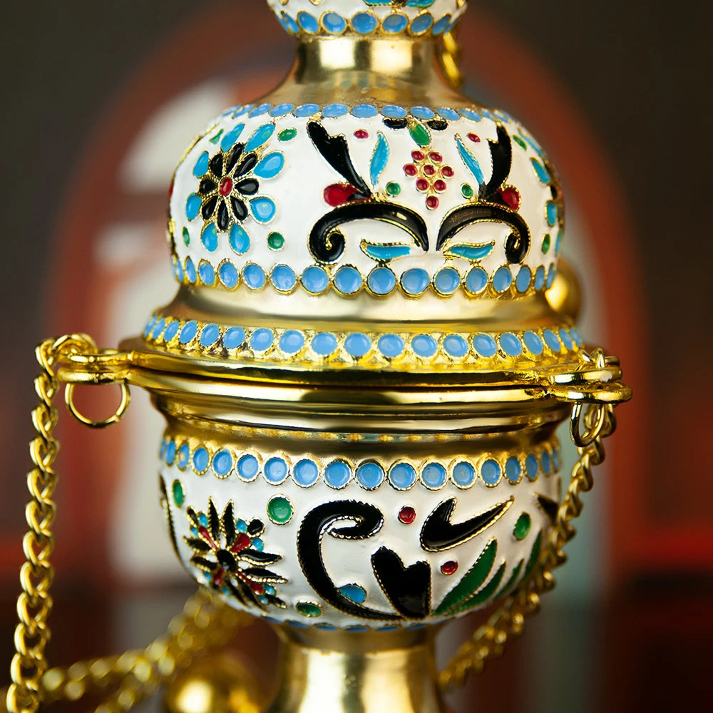 Orthodox Church Mass Supplies With Western Classic Eastern  Greek Style Incense Burners And 12 Large Bells  Καυστήρας θυμιάματος