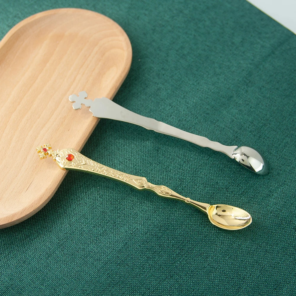 HT Orthodox Church Product Supplier Hoy Water Spoon Religious Ritual Accessories Sacrament Chalice Лжица "Причастие"