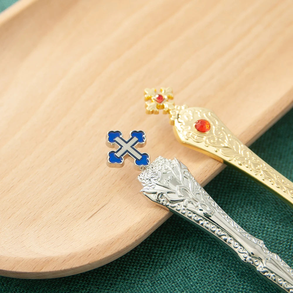 HT Orthodox Church Product Supplier Hoy Water Spoon Religious Ritual Accessories Sacrament Chalice Лжица "Причастие"